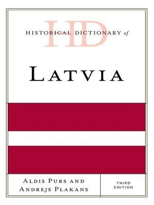 cover image of Historical Dictionary of Latvia